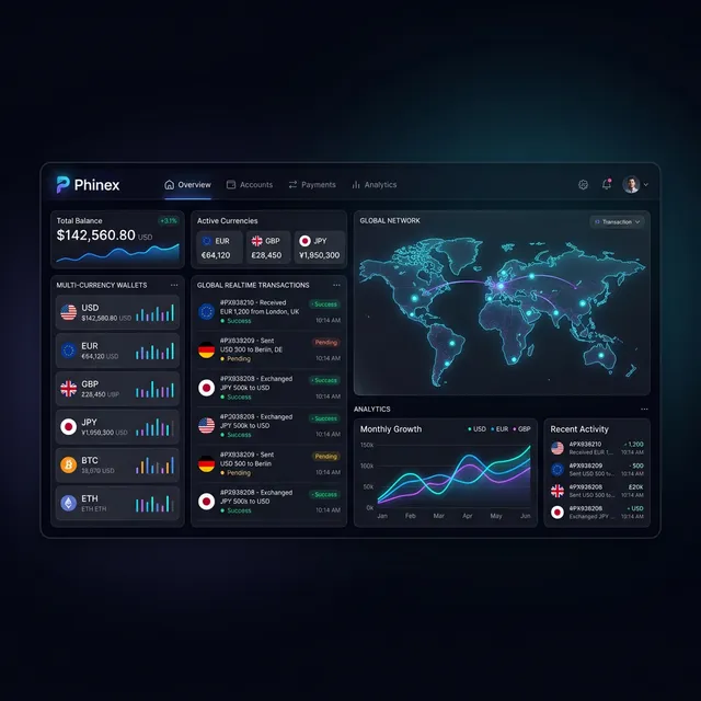 Phinex: The Next-Gen Global Financial Platform